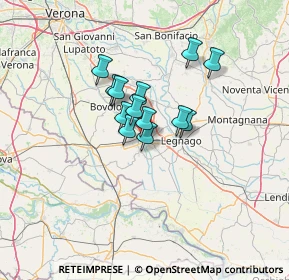 Mappa 37053 Cerea VR, Italia (8.52692)