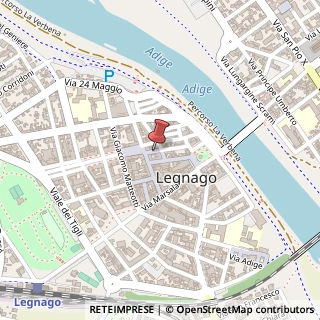 Mappa Via del Lavoro, 16, 37045 Legnago, Verona (Veneto)