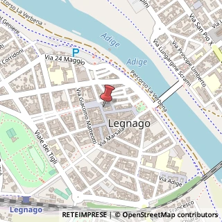Mappa Via Roma, 1, 37045 Legnago, Verona (Veneto)