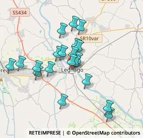 Mappa Via Fiume, 37045 Legnago VR, Italia (3.192)