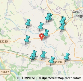 Mappa Loc, 27010 Vistarino PV, Italia (3.73143)