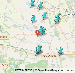 Mappa Loc, 27010 Vistarino PV, Italia (3.8575)