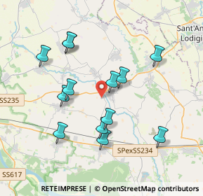 Mappa Loc, 27010 Vistarino PV, Italia (3.62769)