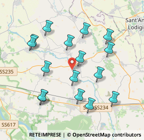 Mappa Loc, 27010 Vistarino PV, Italia (3.895)