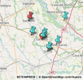 Mappa Via Giacomo Leopardi, 27026 Garlasco PV, Italia (4.59846)