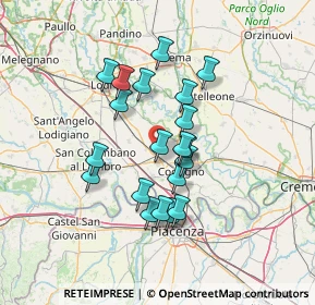 Mappa Via delle Industrie, 26841 Casalpusterlengo LO, Italia (11.459)