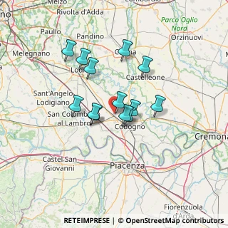 Mappa Via delle Industrie, 26841 Casalpusterlengo LO, Italia (10.51308)