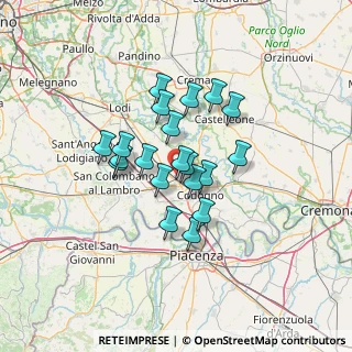 Mappa Via delle Industrie, 26841 Casalpusterlengo LO, Italia (9.989)