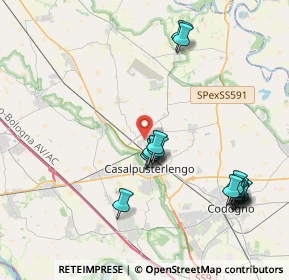 Mappa Via delle Industrie, 26841 Casalpusterlengo LO, Italia (4.45647)