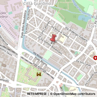 Mappa Via Guglielmo Marconi, 2, 27100 Pavia, Pavia (Lombardia)