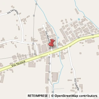 Mappa Via Martinelle, 35040 Casale di Scodosia, Padova (Veneto)