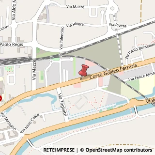 Mappa Corso Ferraris Galileo, 58, 10034 Chivasso, Torino (Piemonte)