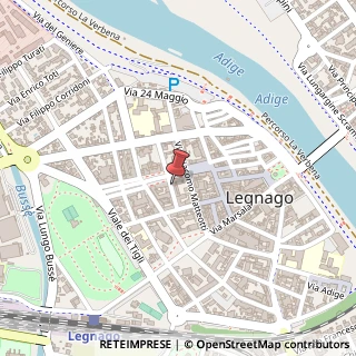 Mappa Via Antonio Salieri, 5, 37045 Legnago, Verona (Veneto)