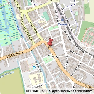 Mappa Via XXV Aprile, 30, 37053 Cerea, Verona (Veneto)