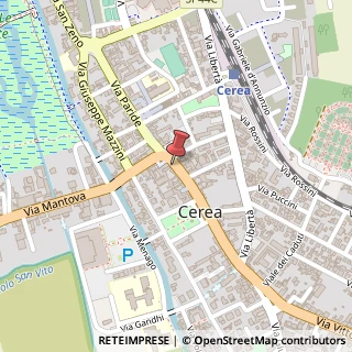 Mappa Via XXV Aprile, 8, 37053 Cerea, Verona (Veneto)