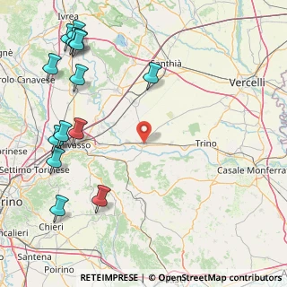 Mappa Via Bertole Viale, 13044 Crescentino VC, Italia (23.66143)
