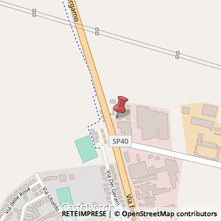 Mappa Via E. Fermi, 9, 26022 Castelverde, Cremona (Lombardia)