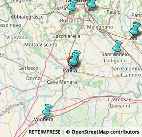 Mappa Via Simonetta Cicco, 27100 Pavia PV, Italia (21.30941)