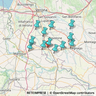 Mappa Via Fontana, 37054 Nogara VR, Italia (11.38083)