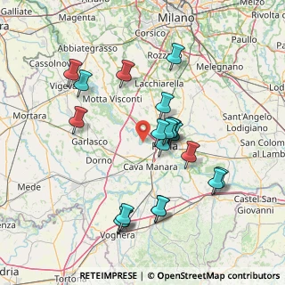 Mappa Frazione Canarazzo, 27100 Pavia PV, Italia (14.6335)