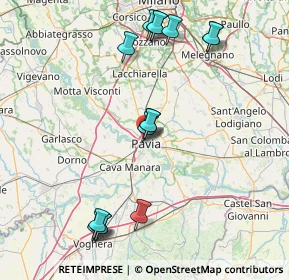 Mappa Via Damiano Chiesa, 27100 Pavia PV, Italia (17.72067)