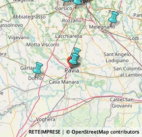 Mappa Via Damiano Chiesa, 27100 Pavia PV, Italia (20.94615)