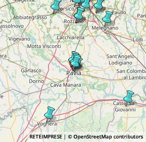 Mappa Via Damiano Chiesa, 27100 Pavia PV, Italia (18.2155)