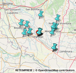 Mappa Via Marsala, 37045 Legnago VR, Italia (9.676)