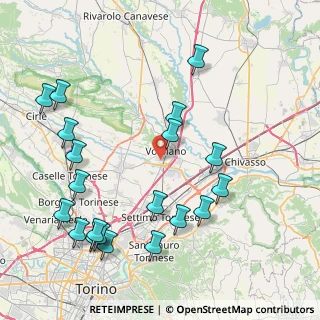 Mappa Via S. Grato, 10088 Volpiano TO, Italia (9.7515)