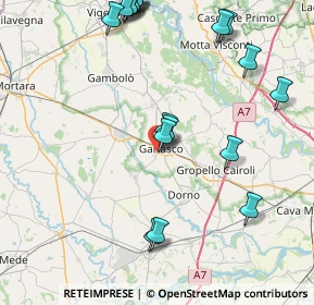 Mappa Via Alagna, 27026 Garlasco PV, Italia (10.411)