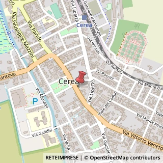 Mappa Via XXV Aprile, 71, 37053 Cerea, Verona (Veneto)