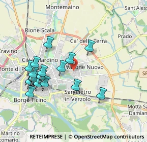 Mappa Via Solferino, 27100 Pavia PV, Italia (1.92529)