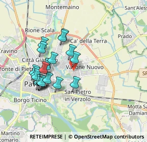 Mappa Via Solferino, 27100 Pavia PV, Italia (1.7065)