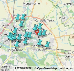 Mappa Via Solferino, 27100 Pavia PV, Italia (1.8305)