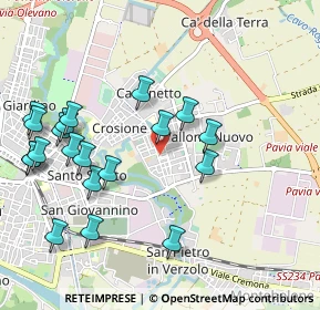 Mappa Via Solferino, 27100 Pavia PV, Italia (1.1245)