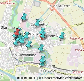 Mappa Via Solferino, 27100 Pavia PV, Italia (0.9695)