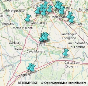 Mappa Via Solferino, 27100 Pavia PV, Italia (17.521)