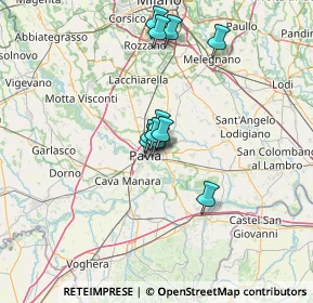Mappa Via Solferino, 27100 Pavia PV, Italia (9.96364)