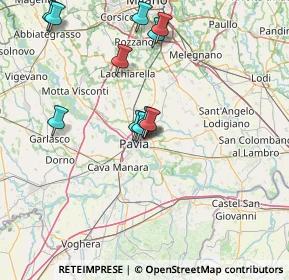 Mappa Via Solferino, 27100 Pavia PV, Italia (14.95727)