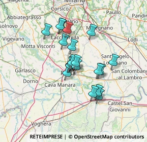 Mappa Via Solferino, 27100 Pavia PV, Italia (9.921)