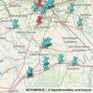 Mappa Via Torino, 27100 Pavia PV, Italia (21.1205)