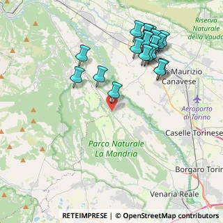 Mappa SP 1 delle Valli di Lanzo, 10070 Durinera , Italia (4.529)