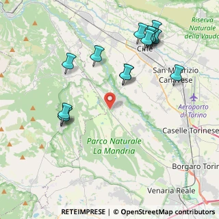Mappa SP 1 delle Valli di Lanzo, 10070 Durinera , Italia (4.622)