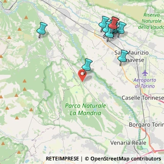 Mappa Strada Provinciale 1 delle Valli di Lanzo, 10070 Druento TO, Italia (5.14)