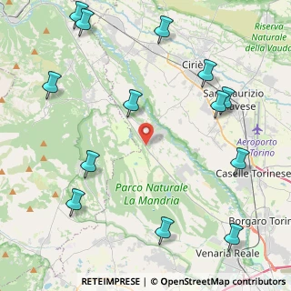 Mappa SP 1 delle Valli di Lanzo, 10070 Durinera , Italia (5.66615)