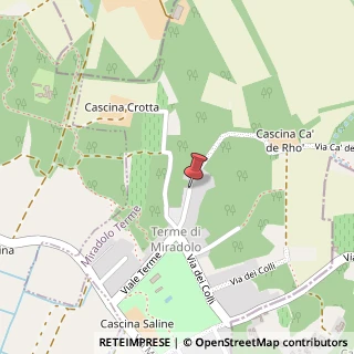 Mappa Via C? de' Rh?,  28, 27010 Miradolo Terme, Pavia (Lombardia)