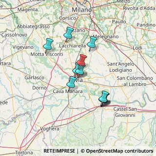 Mappa Via Candio, 27100 Pavia PV, Italia (11.35909)