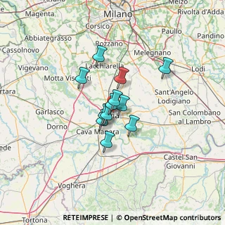 Mappa Via Candio, 27100 Pavia PV, Italia (8.04)