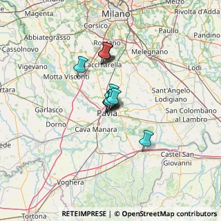 Mappa Via Luigi Brusaioli, 27100 Pavia PV, Italia (8.04)