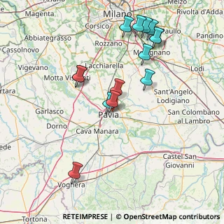 Mappa Via Candio, 27100 Pavia PV, Italia (16.34357)